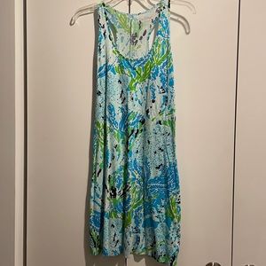 Lilly Pulitzer cotton tank dress let’s cha cha